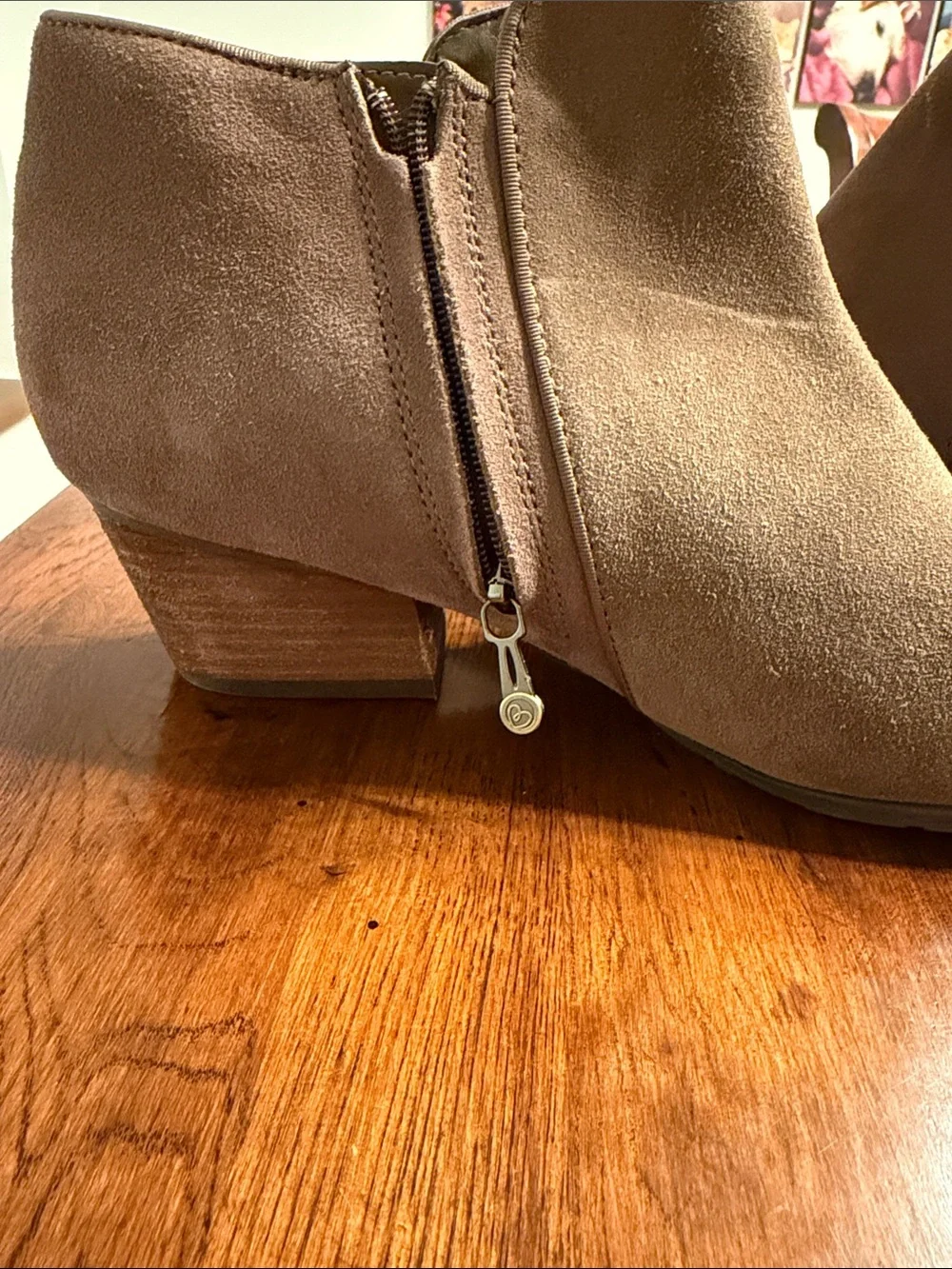 Blondo Waterproof Suede Ankle Booties size 10